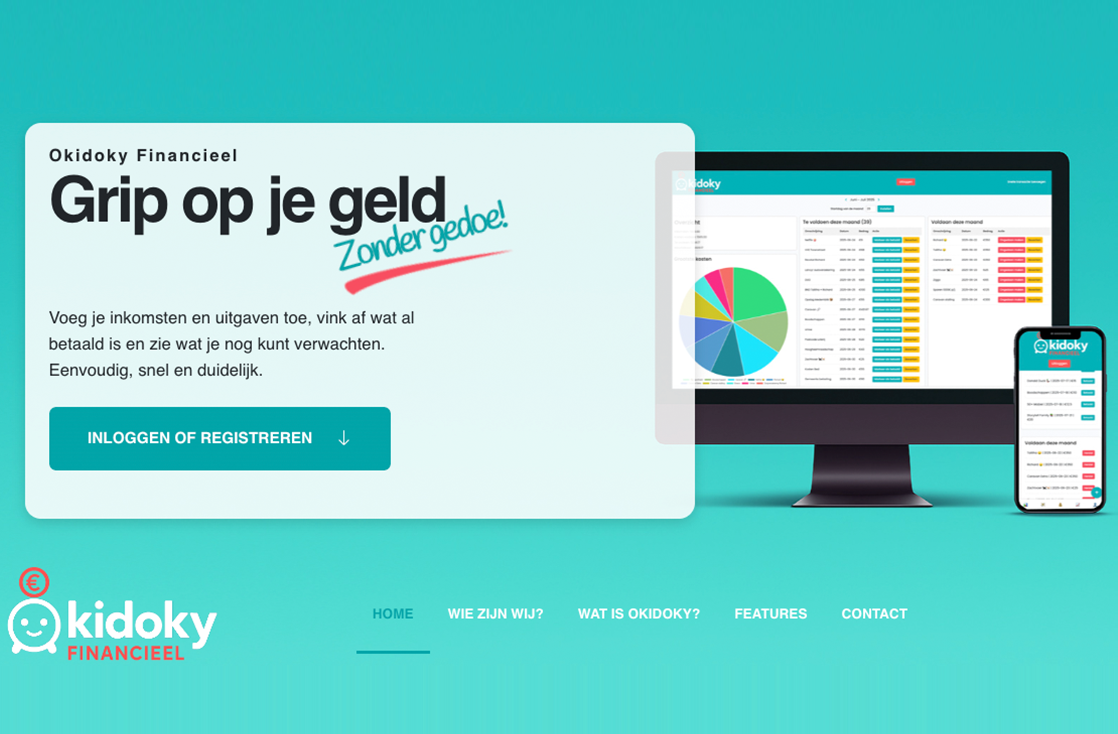 Okidoky Webapplicatie