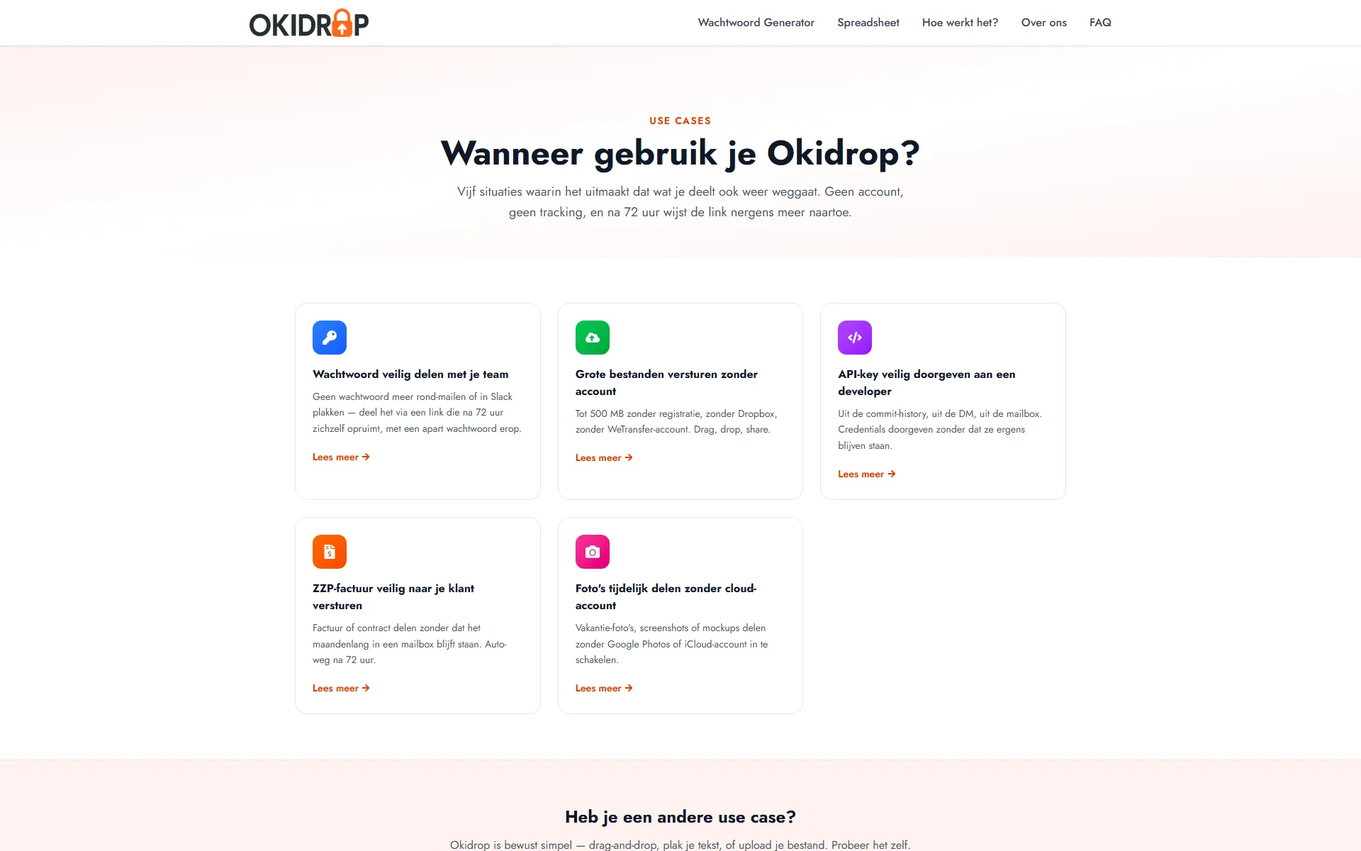 Okidrop — schermafbeelding 2