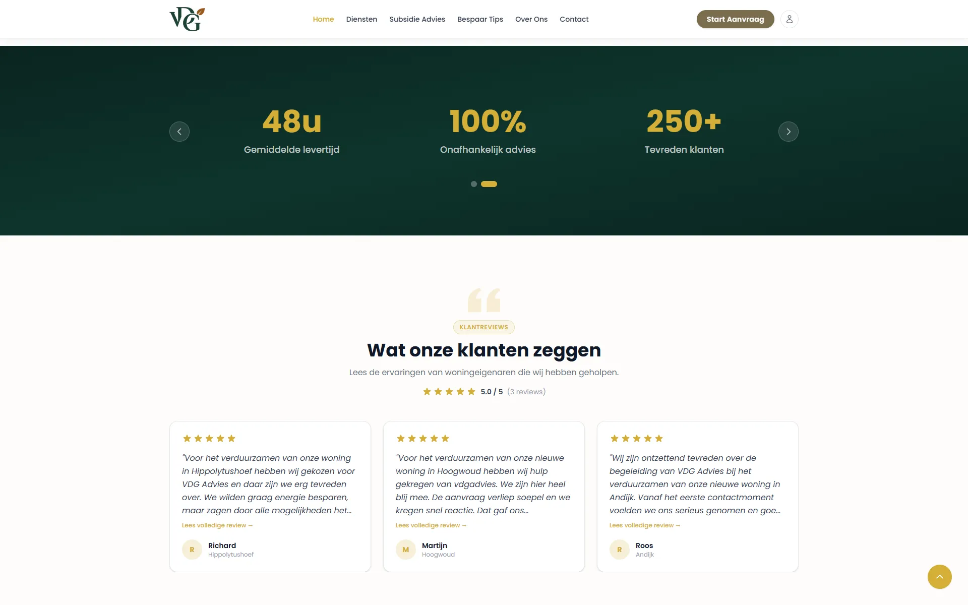 VDG Advies — schermafbeelding 5