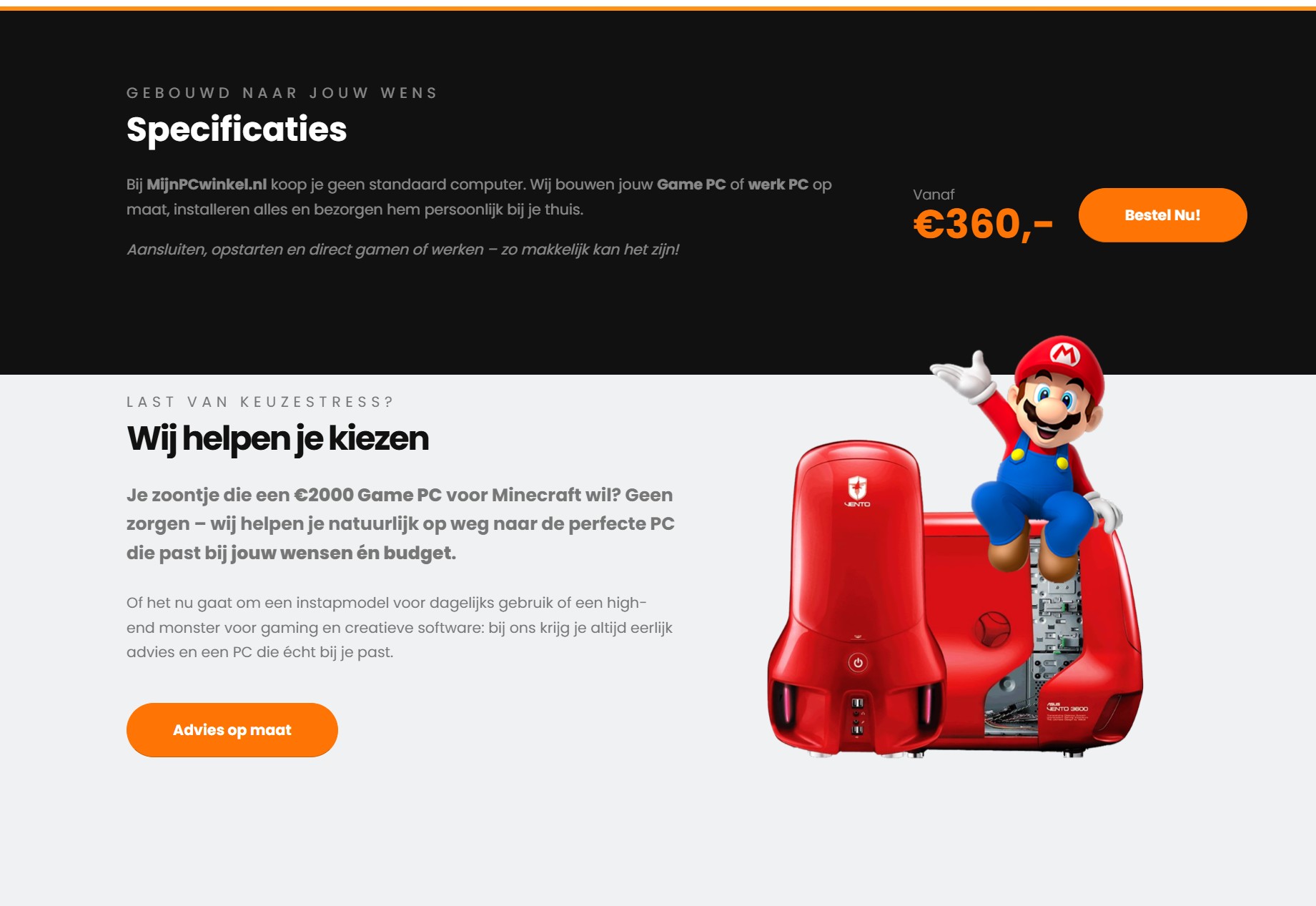 MijnPCwinkel.nl — schermafbeelding 3